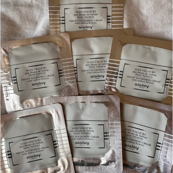 Sisley-Paris Other - Sisley-Paris Velvet Nourishing Cream with Saffron Flowers bundle of 7